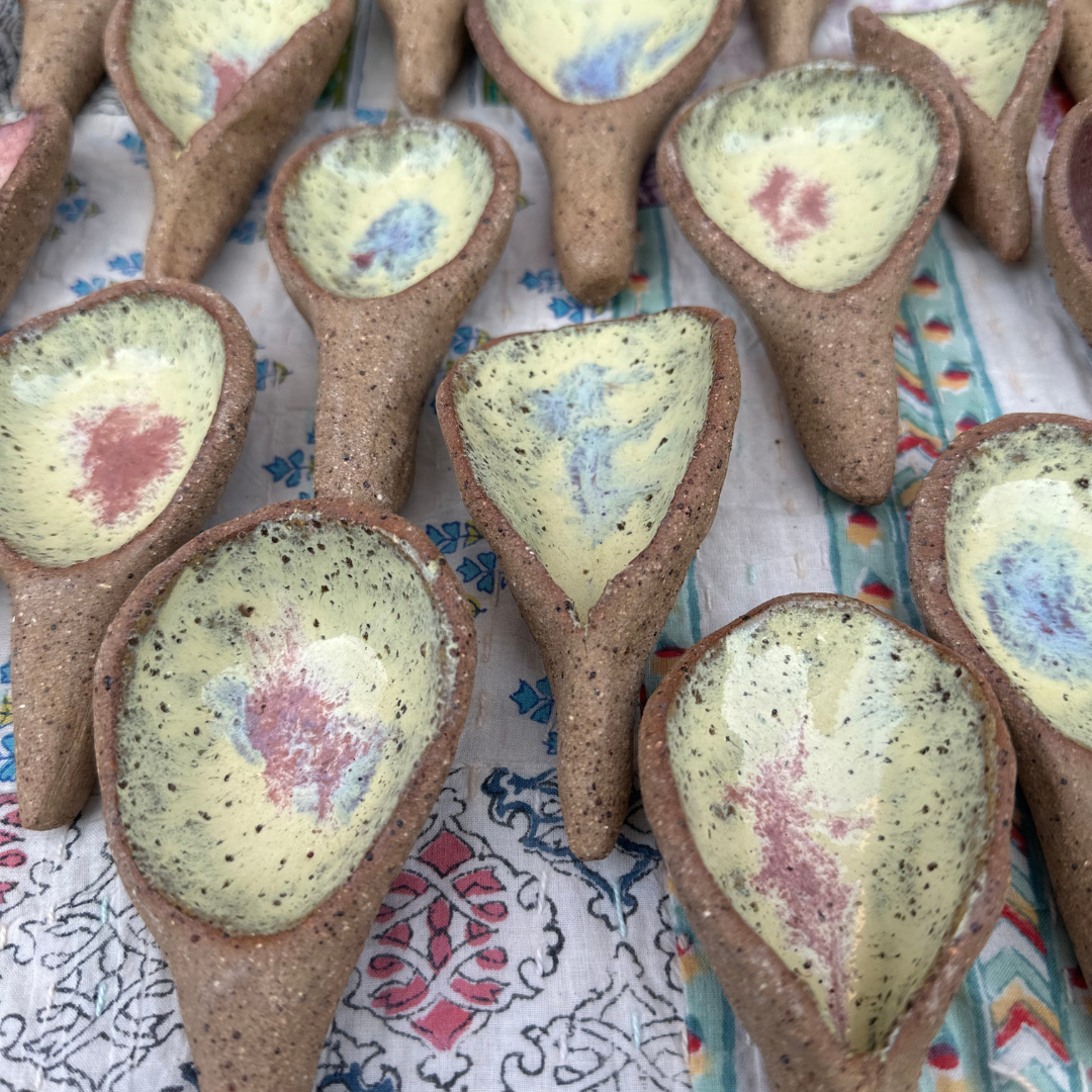 Chamoch (handmade ceramic spoons)