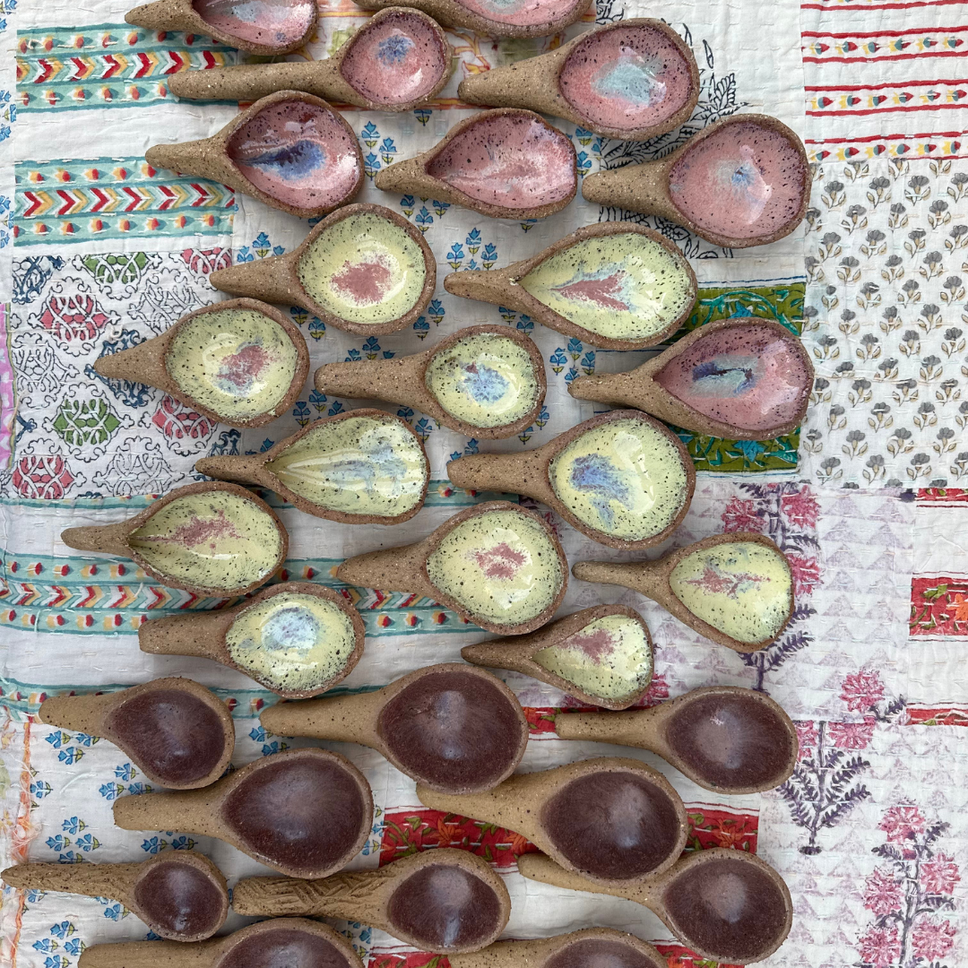 Chamoch (handmade ceramic spoons)