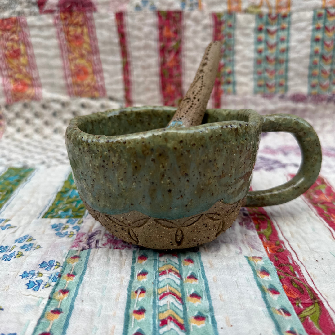 Patra (handmade cup & spoon)