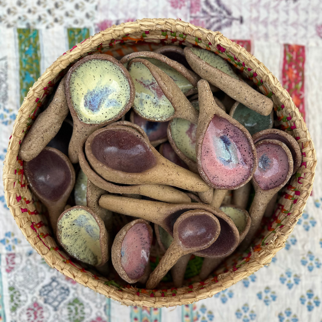 Chamoch (handmade ceramic spoons)