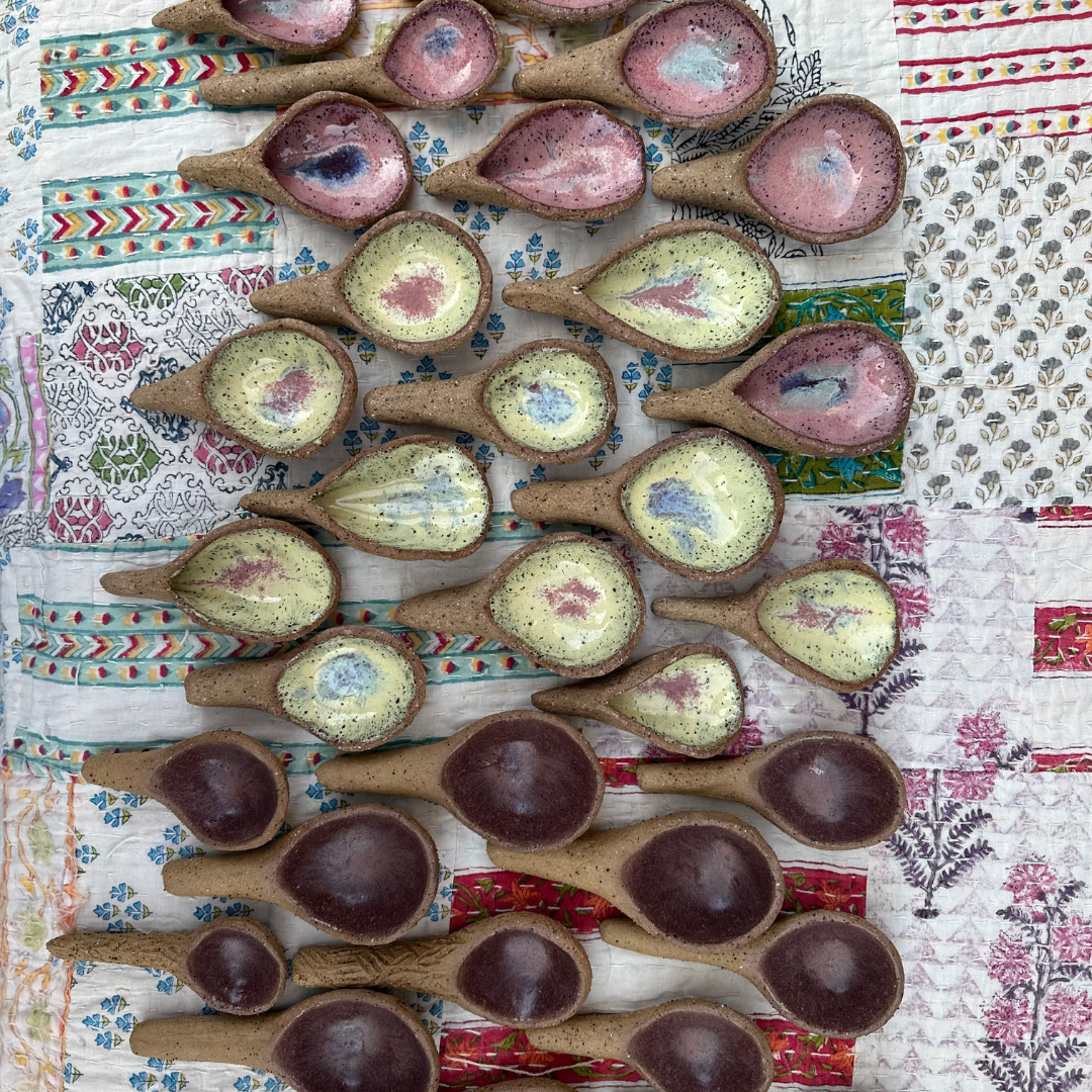 Chamoch (handmade ceramic spoons)