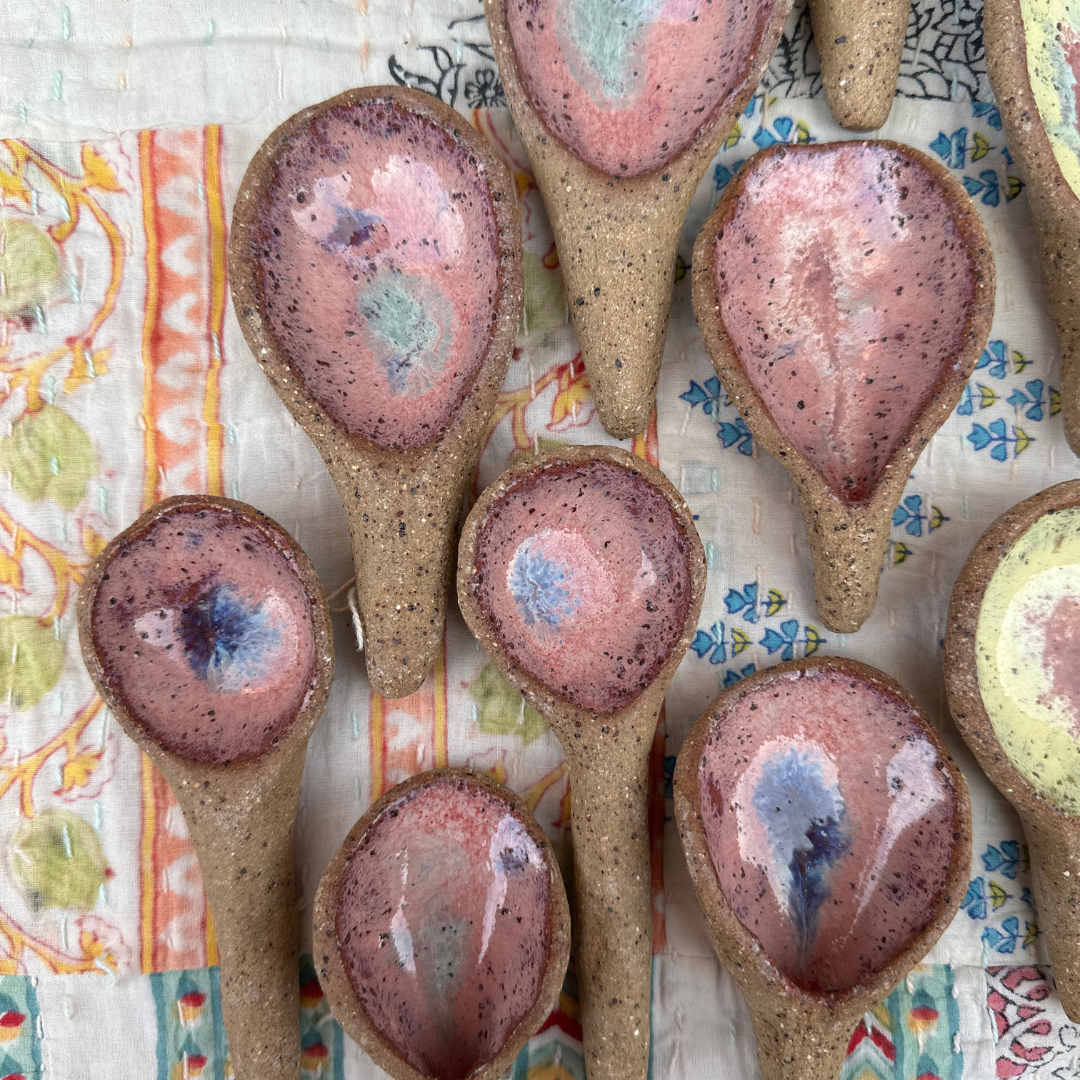 Chamoch (handmade ceramic spoons)