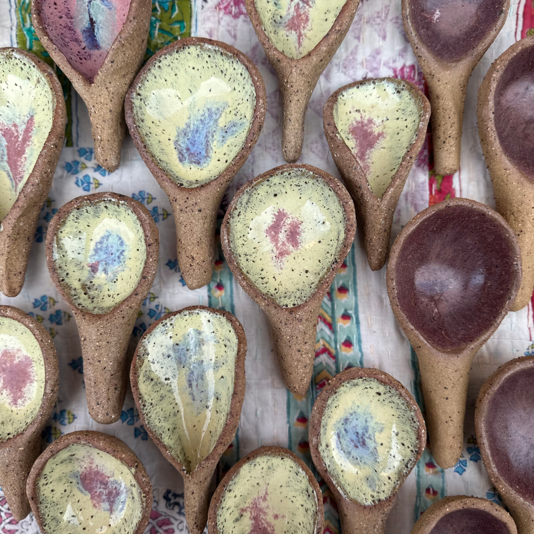 Chamoch (handmade ceramic spoons)