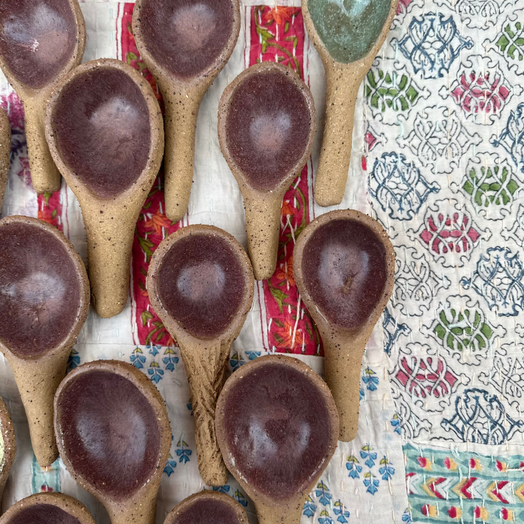 Chamoch (handmade ceramic spoons)